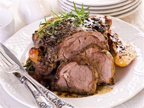 Boneless Lamb Loin With Balsamic Garlic Glaze Recipe | CDKitchen.com