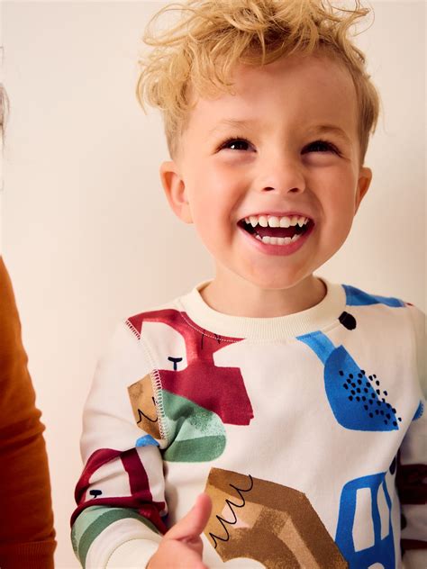 Buy Green/Orange Transport Mini Snuggle Pyjamas 3 Pack (9mths-10yrs