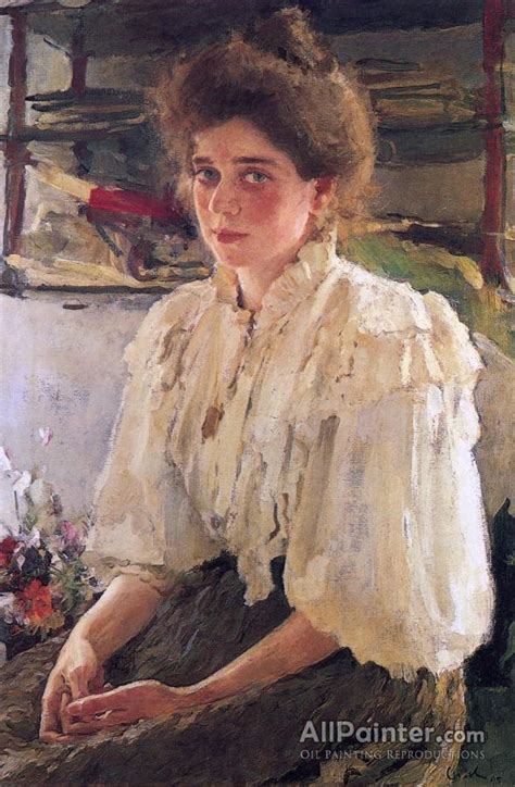 valentin serov portrait  maria lvova oil painting reproductions