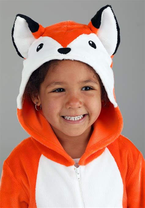 Toddler Orange Fox Onesie Costume