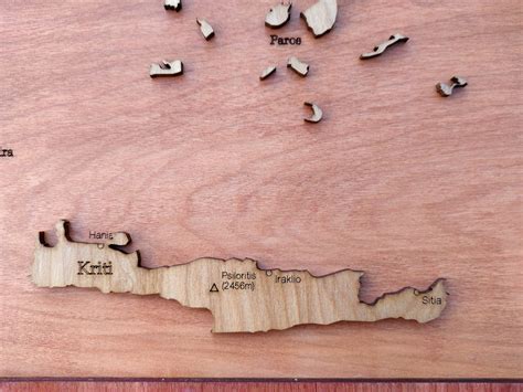 Greece Wood Map – Meridian Maps