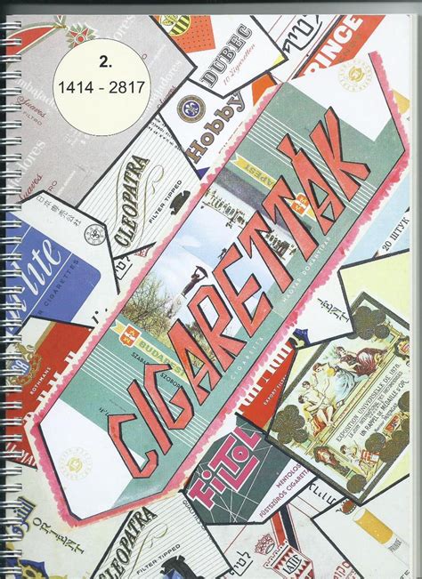 staré cigarety, katalóg starých cigaret | Aukro