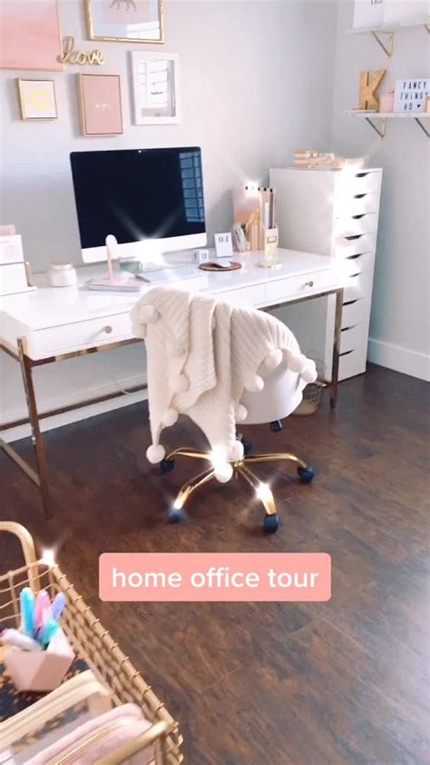 Girly Home Office Decor Inspiration