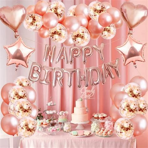Balloons And Confetti Birthday