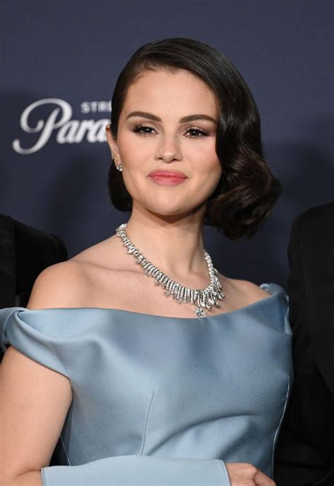 Selena Gomez Channels Cinderella in a Dazzling Blue Gown at Golden