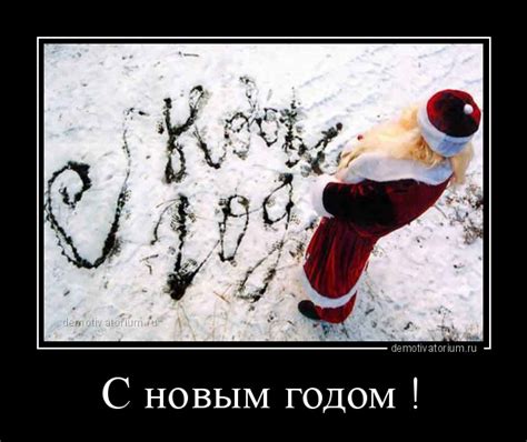 Демотиватор С новым годом
