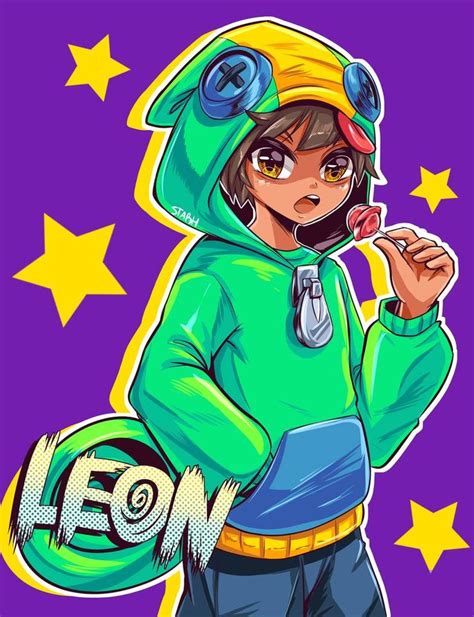 Leon Brawl Stars by https://www.deviantart.com/starhsama on @DeviantArt ...
