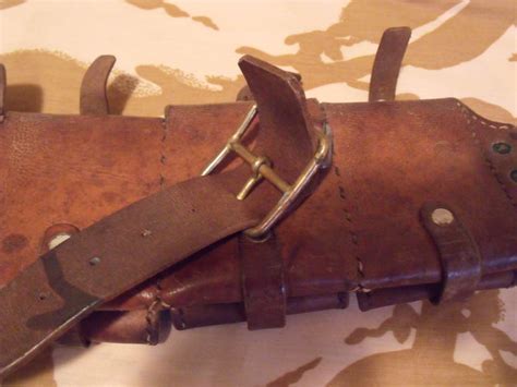 Swedish M10 Leather Mauser bandolier. - Catawiki