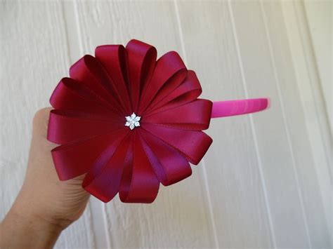 How To Make Handmade Flowers From Ribbon