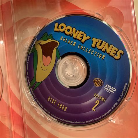 Looney Tunes Golden Collection Volume 2 Warner Bros 4 Disc DVD ...