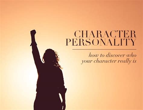 character personality   discover   character