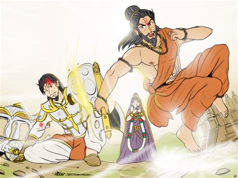 parashurama  bhishma amba conflict  vachalenxeon  deviantart