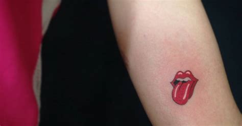 The Rolling Stones Logo Tattoos | Tattoofilter