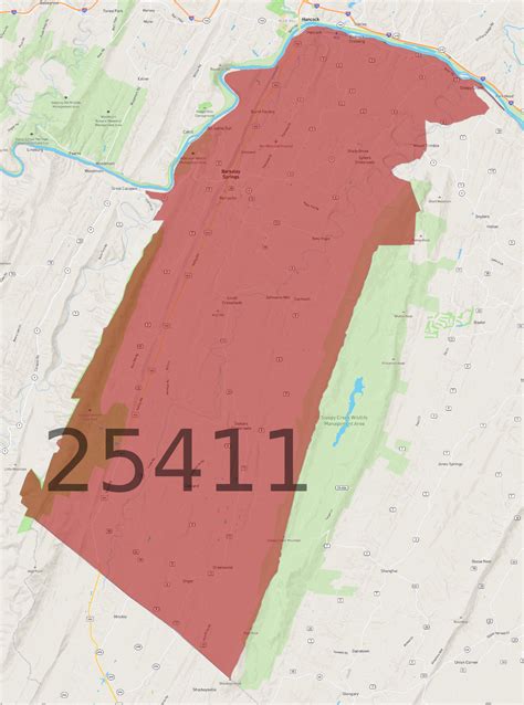 Zip Code 25411