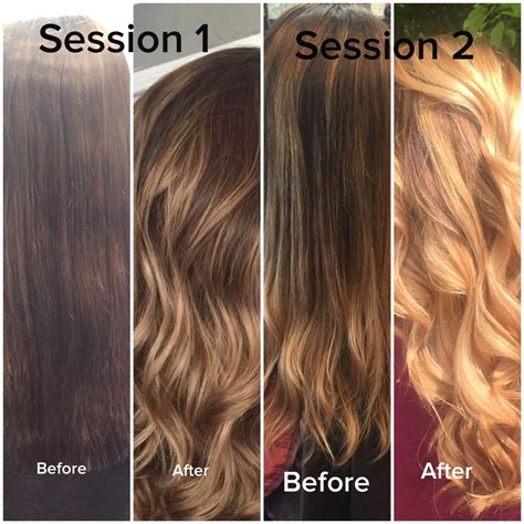 how to dye dark brown hair blonde