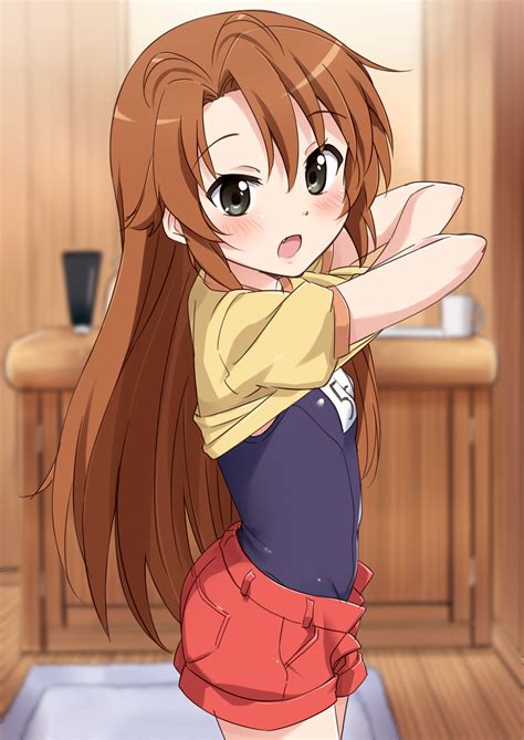 moso non non biyori koshigaya komari school swimsuit swimsuits
