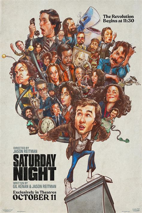 Movies On A Saturday Night - Saturday Night: A Noite que Mudou a Comédia (2024) - IMDb