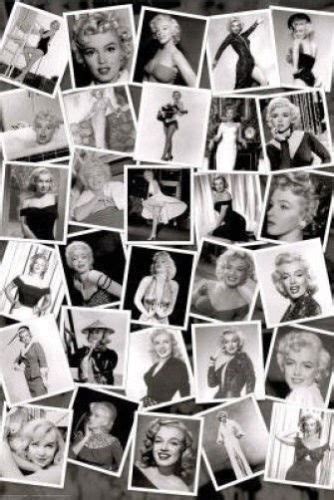 Marilyn Monroe Photos Poster | Marilyn Monroe at LucyStore.com