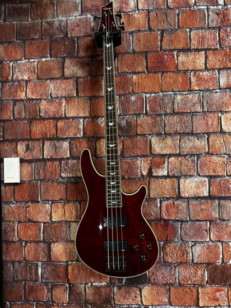 Schecter Omen Extreme-4 in Black Cherry - 839212001464