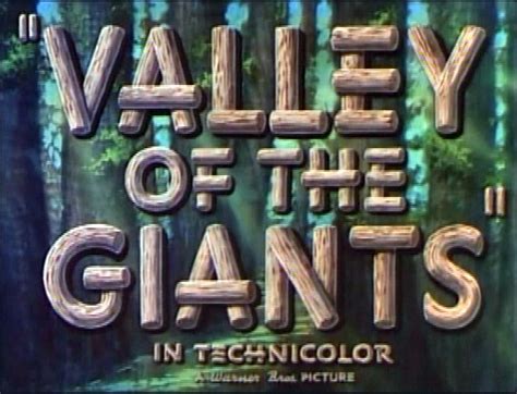 MCMXXXVIII: Valley of the Giants