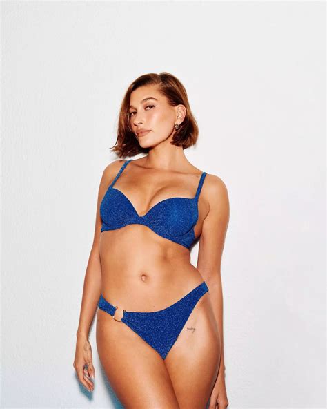 Hailey Bieber Audacious Bikini Captures