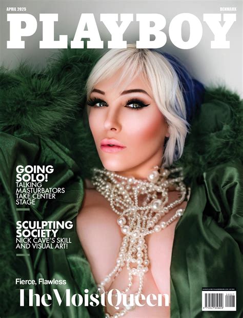 Playboy April 2025 Autographed Cover – The Moist Queen