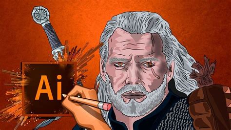 The Witcher / Adobe Illustrator / SpeedArt in 2020 | The witcher ...