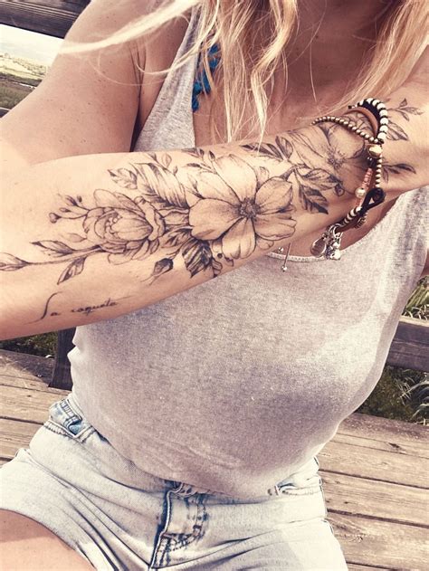125 Best Flower Tattoos - Tattoo ideas в 2021 г | Цветы татуировки на ...