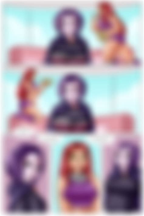 Starfire and Raven - Galactic buffet #1 by ChubbyMuffinUwU on DeviantArt