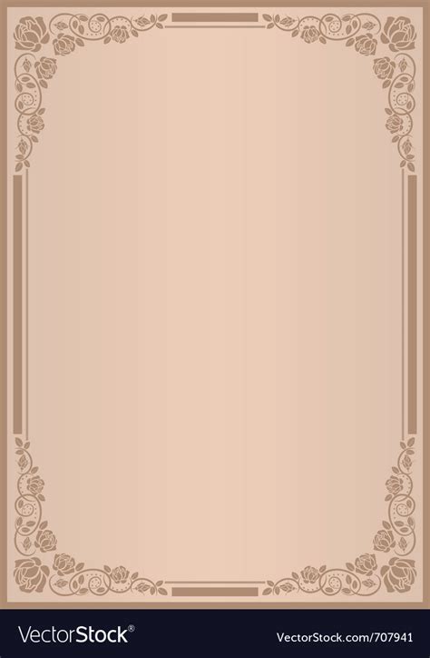 background  menu royalty  vector image vectorstock