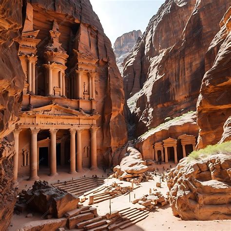 Premium AI Image | Petra