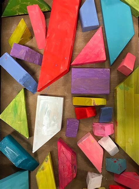 How to Make Painted Wood Blocks & Sculptures for Kids