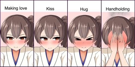 Unprotected handholding is very lewd Cute Anime Character, Character