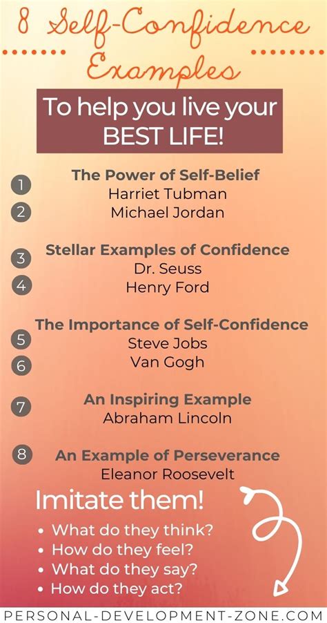 8 Self-Confidence Examples to Help You Live Your Best Life