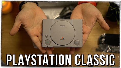РАСПАКОВКА НОВОЙ PLAYSTATION CLASSIC + ОБЗОР ИГР ОТ БРЕЙНА - YouTube