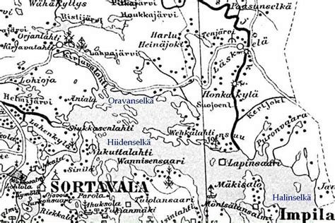 Asutuskartta – Sortavala-säätiö