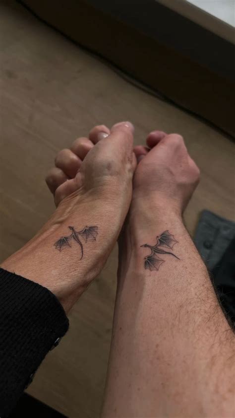 Mother and Son Matching Tattoos | Dragon tattoo, Tattoos, Matching ...