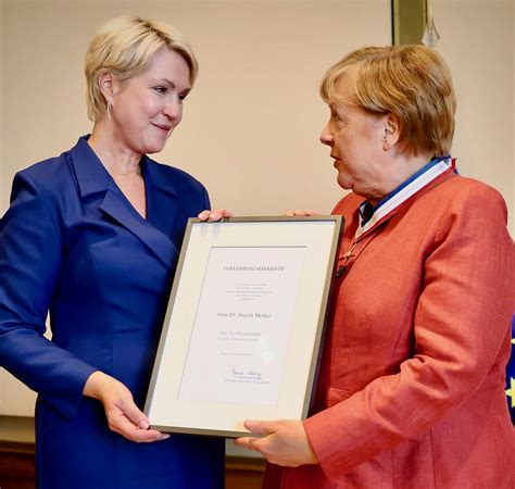 Angela Merkel erhält Verdienstorden des Landes MV » Wir sind Müritzer