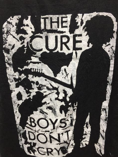 The Cure – Boys Don’t Cry T-shirt W/ Front & Back Graphic Designs ...