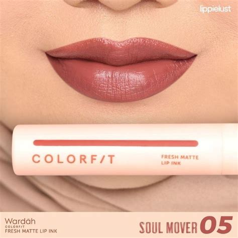 Jual Wardah Colorfit Fresh Matte Lip Ink 05 soul mover | Shopee Indonesia