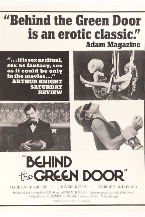 Behind the Green Door (1972) - Posters — The Movie Database (TMDB)