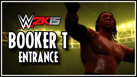 WWE 2K15 - Booker T Entrance, Finisher, Winning Scene & Spinaroonie ...