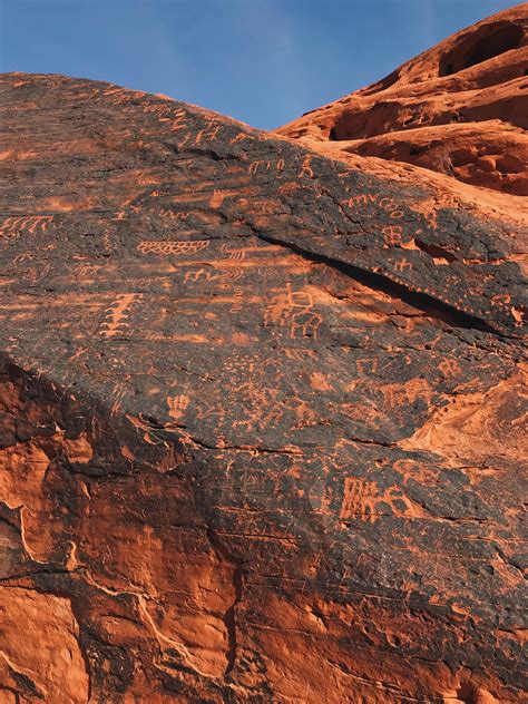 There’s an entire valley of ancient Pueblo petroglyphs only an hour