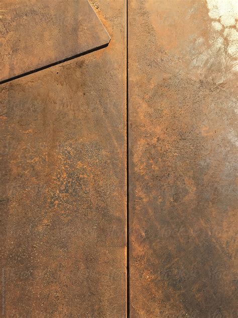 rusty steel plates  stocksy contributor rene de haan stocksy