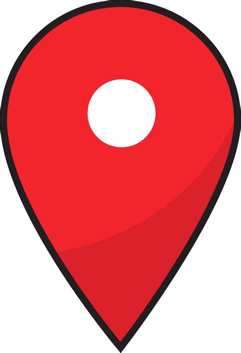 icono de signo de marcadores de lugar rojo 12377736 PNG