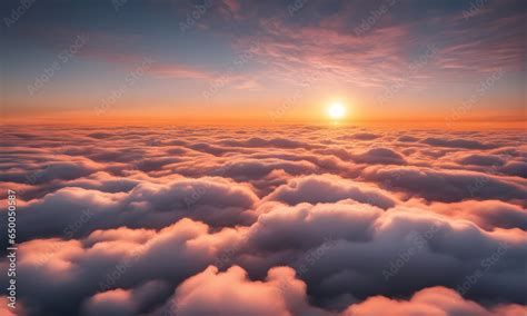 sunset sky   clouds stock photo adobe stock