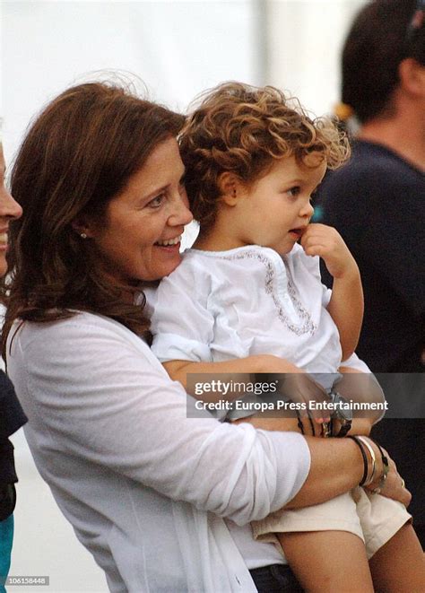 Princess Alexia Of Greece and her daughter Amelia are seen sighting ...