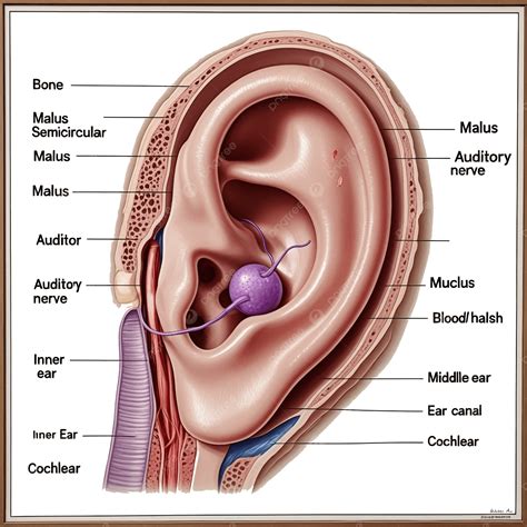 Inner Ear Diagram Labeled