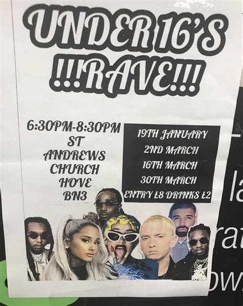 My local CoOp notice board now advertising raves for children. : r/CasualUK