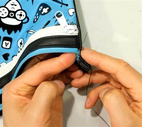 how to fix a zipper when one side comes out